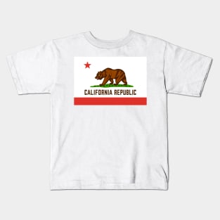 California flag Kids T-Shirt